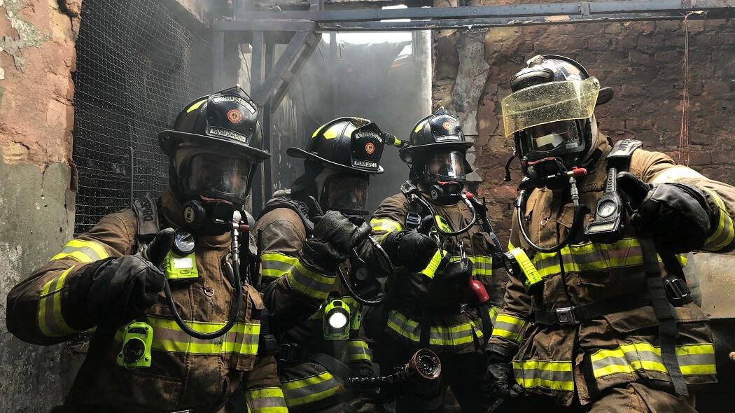 Bomberos de Antioquia apoyan control de incendios
