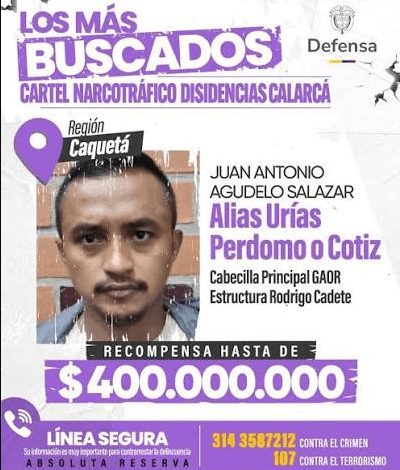 Militares colombianos en operativo contra disidencias de Calarcá en Guaviare