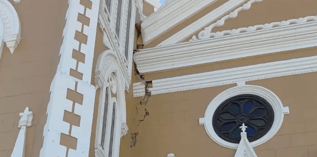 Iglesias afectadas por el terremoto en Antioquia: balance