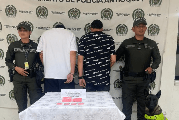 Microtráfico: capturas y droga incautada en Marinilla