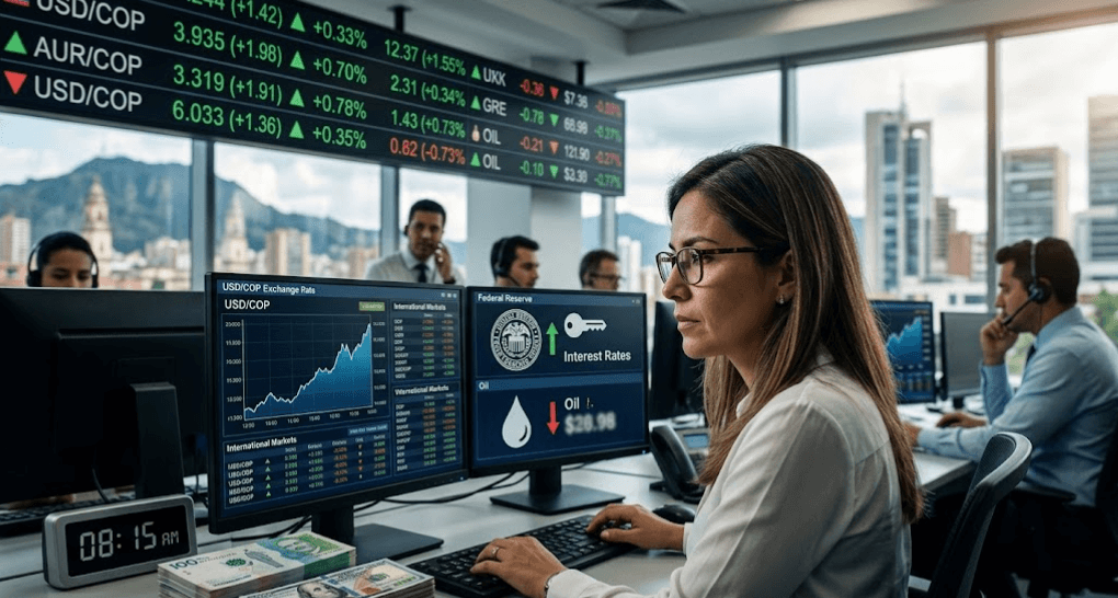 Dólar en Colombia abre al alza tras decisión de la FED de elevar tasas de interés en Estados Unidos