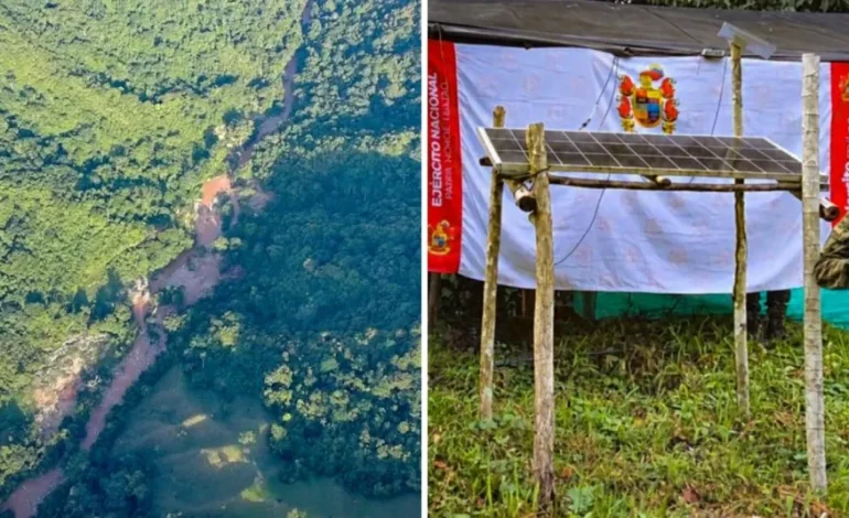 Mina ilegal en San Rafael produciría $1.300 millones al mes para el Clan del Golfo