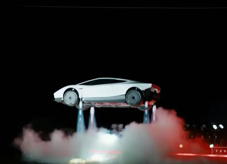 Tesla Roadster: así es el carro volador de Elon Musk